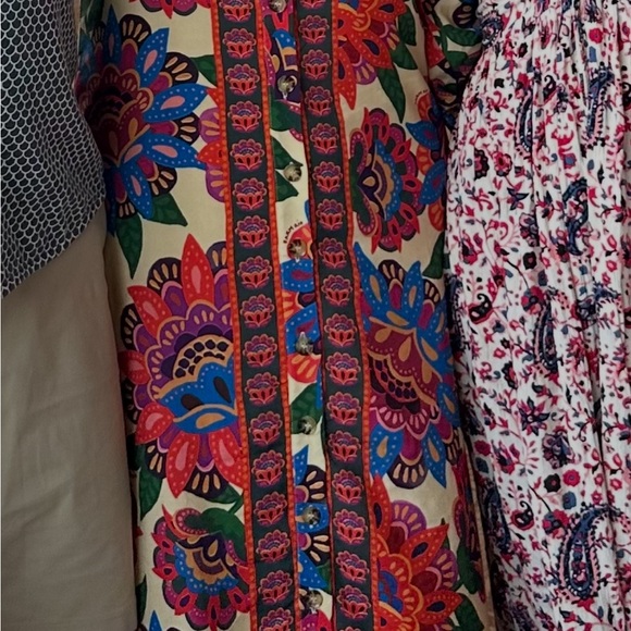 Farm Rio maxi Multicolor Floral Dress - Picture 5 of 5